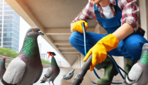 What Are The Benefits Of Soft Washing For Cleaning Pigeon-Affected Areas?